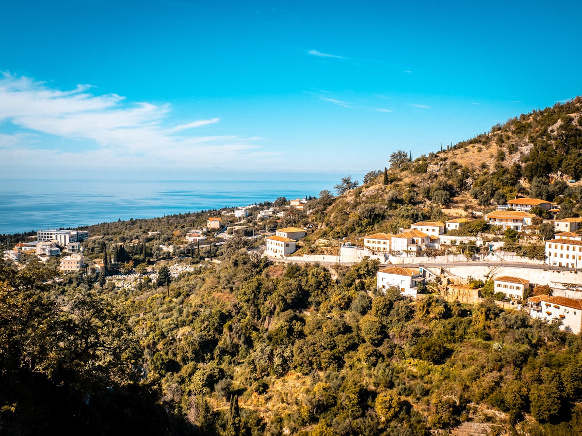 The Albanian Riviera coastline, at the centre of ongoing development disputes in summer 2026
