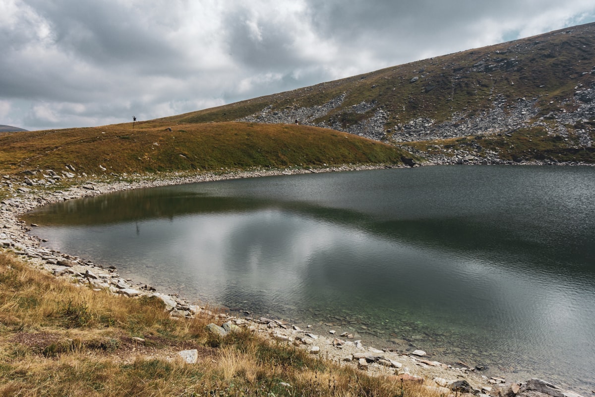 Glacial lake in Pelister National Park near Bitola, North Macedonia