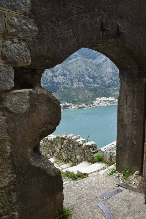 Vue aérienne de Piran sur son promontoire adriatique, Slovénie